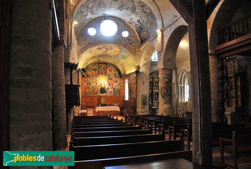Arties - Església de Santa Maria, interior