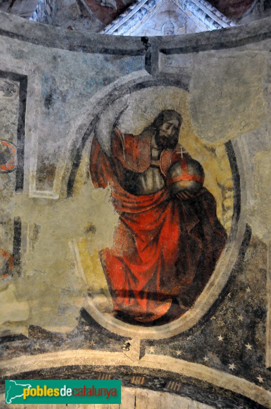 Salardú - Sant Andreu, pintures murals (Foto: Joan Sànchez Sabé, 2014) Salardú - Sant Andreu, pintures murals