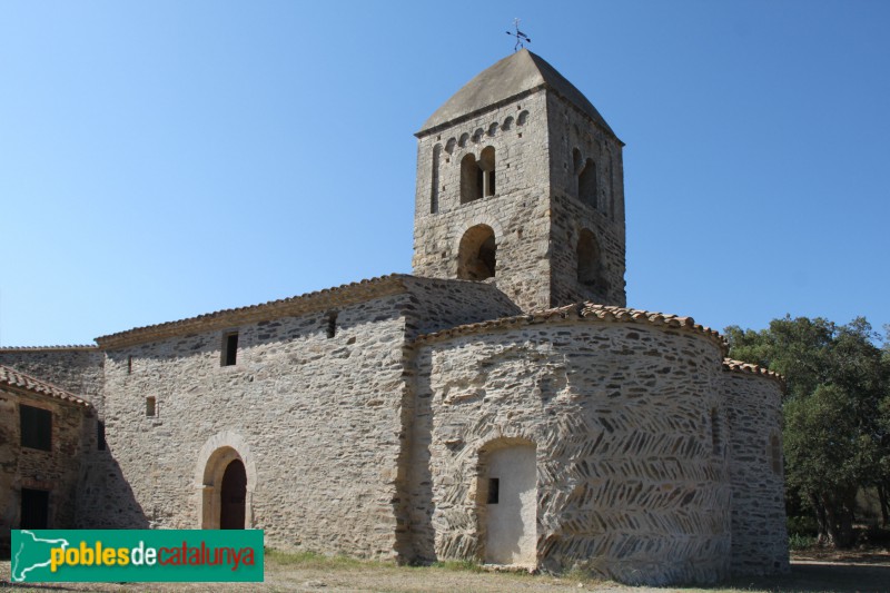 Església de Santa Coloma de Fitor (Foto: Albert Esteves, 2017) Església de Santa Coloma de Fitor
