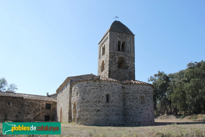 Església de Santa Coloma de Fitor (Foto: Albert Esteves, 2017) Església de Santa Coloma de Fitor