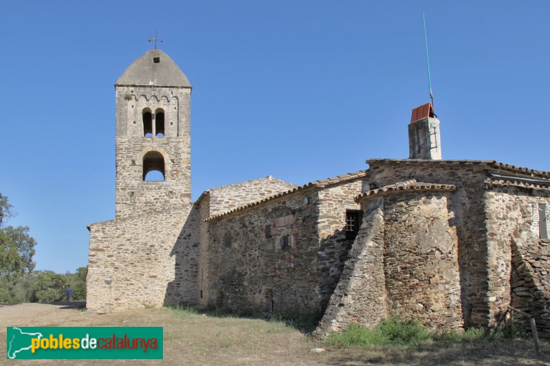 Església de Santa Coloma de Fitor (Foto: Albert Esteves, 2017) Església de Santa Coloma de Fitor