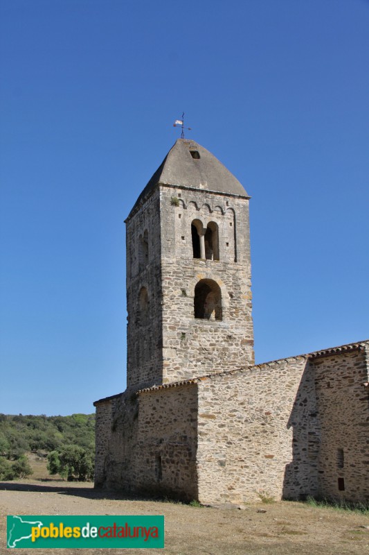 Església de Santa Coloma de Fitor (Foto: Albert Esteves, 2017) Església de Santa Coloma de Fitor