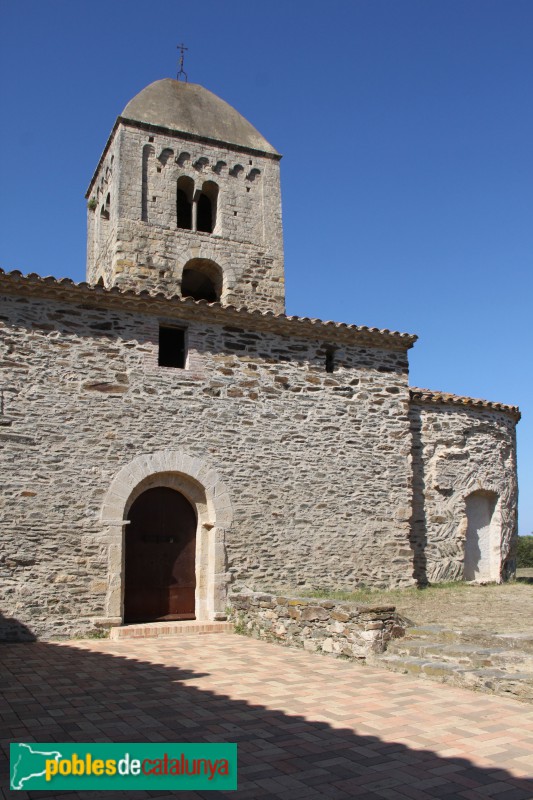 Església de Santa Coloma de Fitor (Foto: Albert Esteves, 2017) Església de Santa Coloma de Fitor