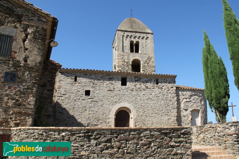 Església de Santa Coloma de Fitor (Foto: Albert Esteves, 2017) Església de Santa Coloma de Fitor