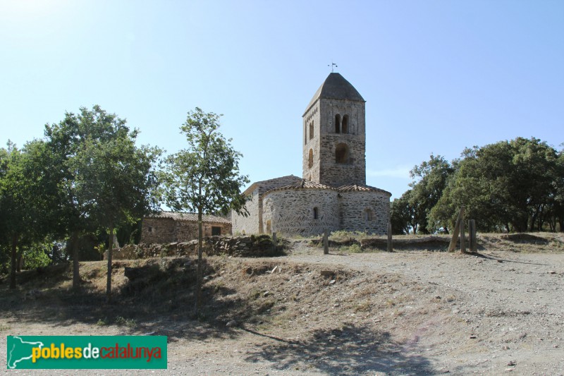 Església de Santa Coloma de Fitor (Foto: Albert Esteves, 2017) Església de Santa Coloma de Fitor
