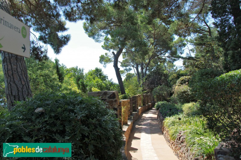 Palafrugell - Cap Roig, jardins (Foto: Albert Esteves, 2017) Palafrugell - Cap Roig, jardins