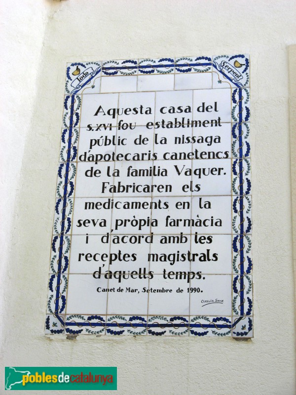 Canet de Mar - Can Medicineta