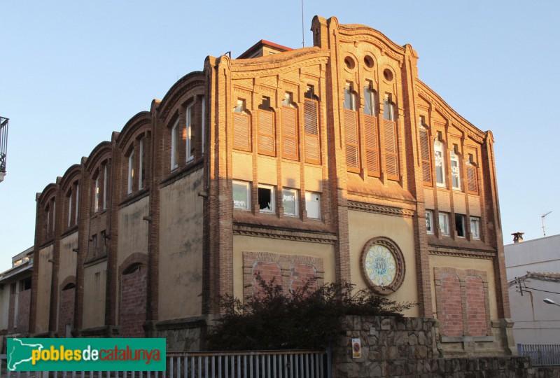 Canet de Mar - Fàbrica Jover (Foto: Albert Esteves, 2017) Canet de Mar - Fàbrica Jover