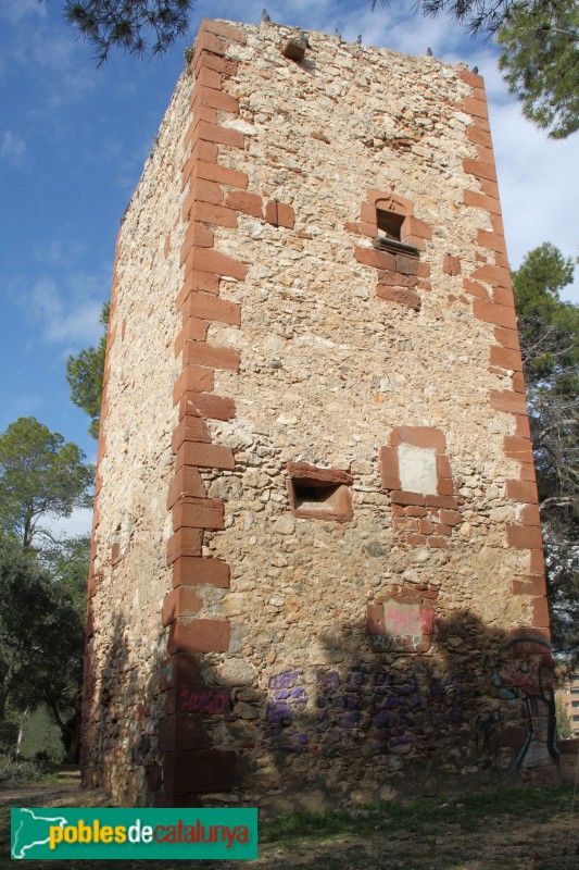 Castelldefels - Torre de Can Valls (Foto: Albert Esteves, 2018) Castelldefels - Torre de Can Valls