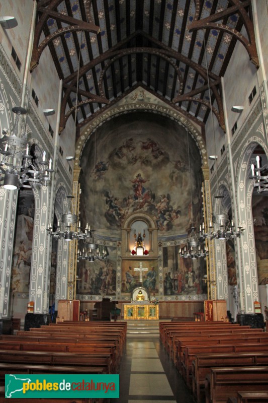 Castelldefels - Església, interior