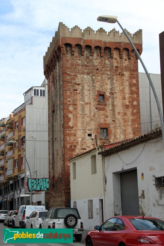 Castelldefels - Torre Climent Savall (Foto: Albert Esteves, 2018) Castelldefels - Torre Climent Savall