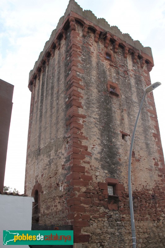 Castelldefels - Torre Climent Savall (Foto: Albert Esteves, 2018) Castelldefels - Torre Climent Savall