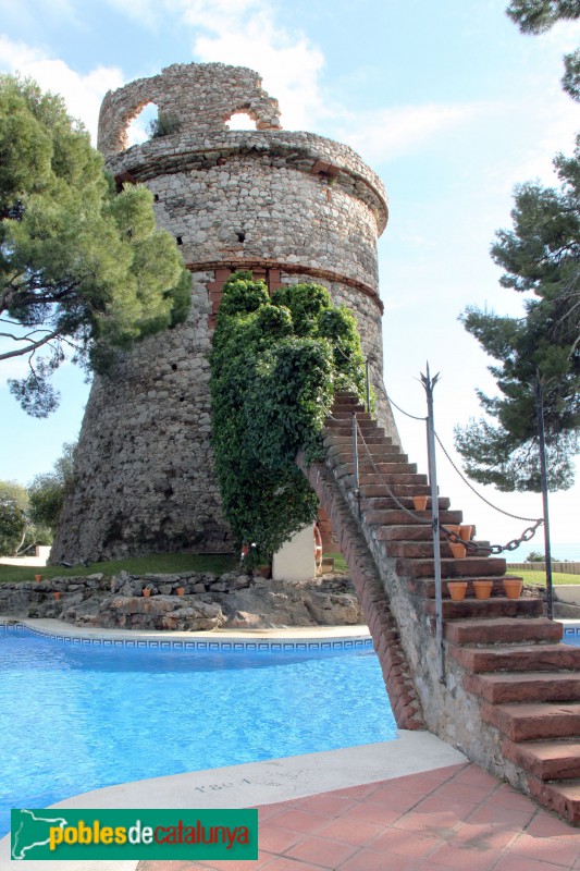 Castelldefels - Torre Barona (Foto: Albert Esteves, 2018) Castelldefels - Torre Barona