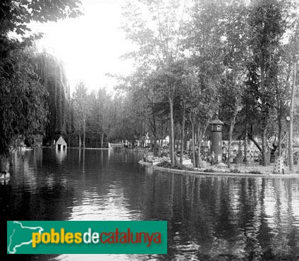 Gavà - American Lake (Foto: Carles Fargas -Arxiu fotogràfic C.E.C.-, 1920) Gavà - American Lake