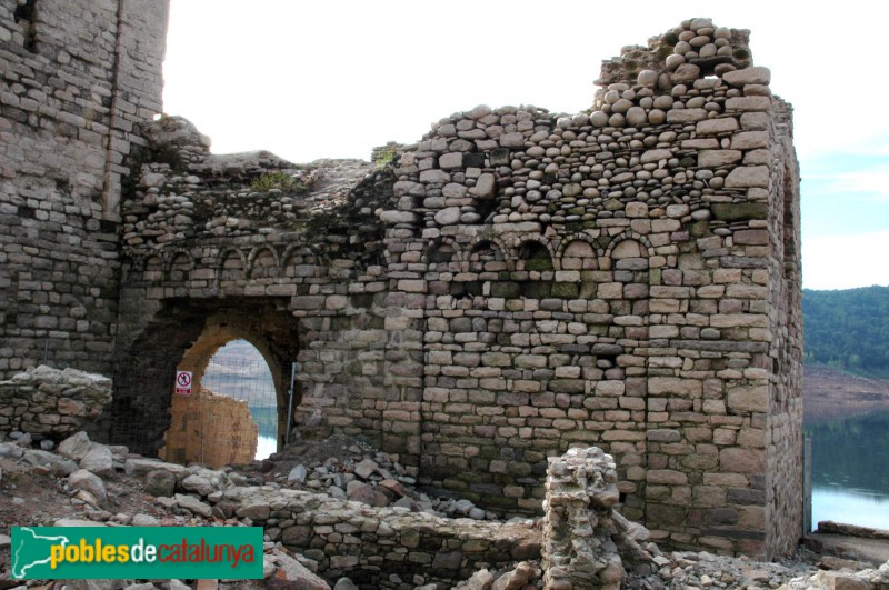 Vilanova de Sau - Sant Romà de Sau. Església vella