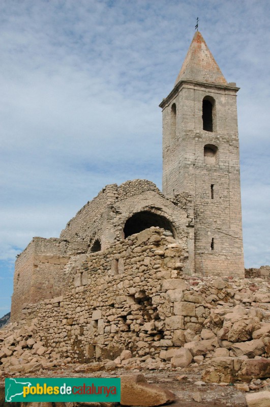 Vilanova de Sau - Sant Romà de Sau. Església vella