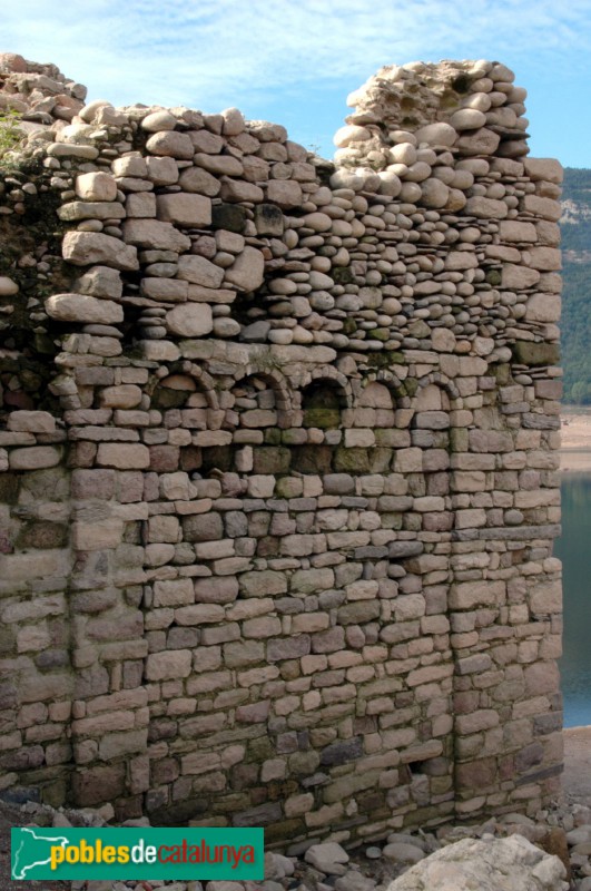 Vilanova de Sau - Sant Romà de Sau. Església vella