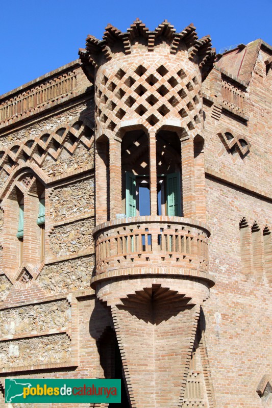 Colònia Güell - Ca l'Espinal (Foto: Albert Esteves, 2018) Colònia Güell - Ca l'Espinal