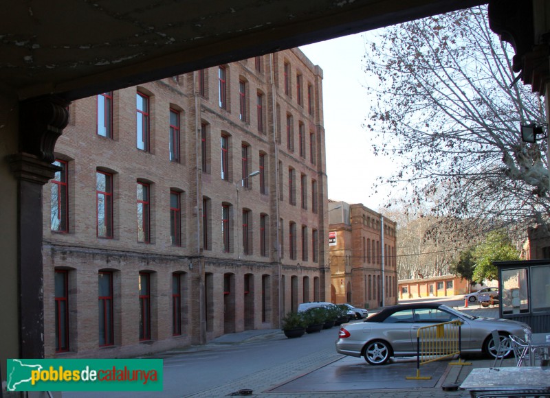 Colònia Güell - Recinte industrial (Foto: Albert Esteves, 2018) Colònia Güell - Recinte industrial