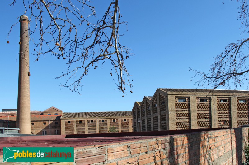 Colònia Güell - Recinte industrial (Foto: Albert Esteves, 2018) Colònia Güell - Recinte industrial