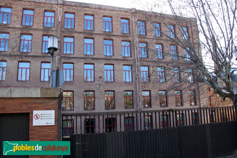 Colònia Güell - Recinte industrial (Foto: Albert Esteves, 2018) Colònia Güell - Recinte industrial