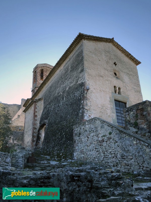 Gelida - Església del Castell (Foto: Eloy Guirao, 2018) Gelida - Església del Castell
