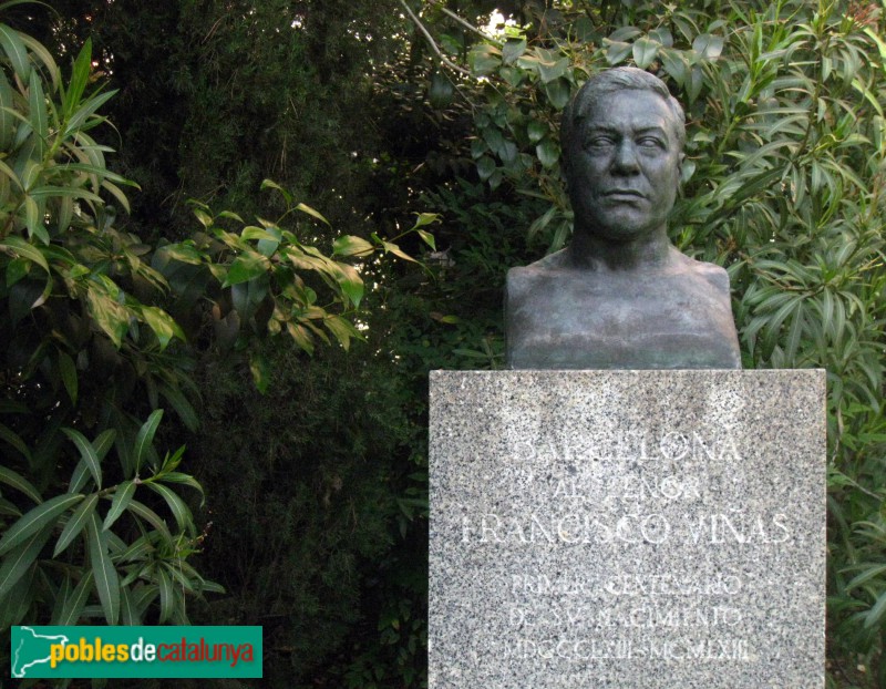 Barcelona - Turó Parc (A Francesc Viñas) (Foto: Enfo, 2013) Barcelona - Turó Parc (A Francesc Viñas)