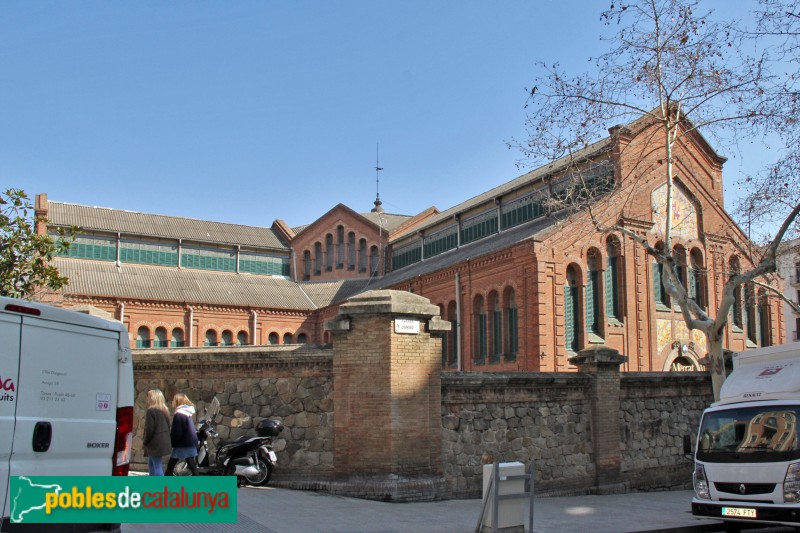 Barcelona - Mercat de Galvany (Foto: Albert Esteves, 2018) Barcelona - Mercat de Galvany