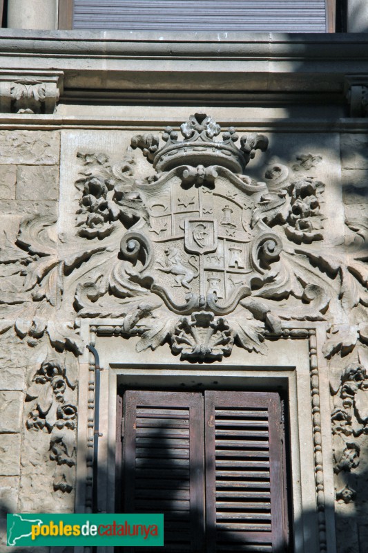 Barcelona - Palau del Marquès d'Alella (Foto: Albert Esteves, 2018) Barcelona - Palau del Marquès d'Alella