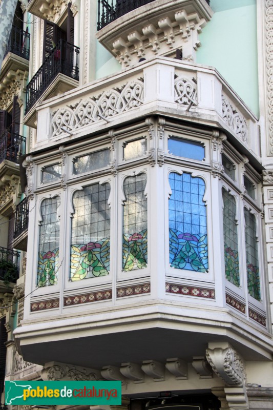 Barcelona - Roger de Flor, 125-127 (Foto: Albert Esteves, 2018) Barcelona - Roger de Flor, 125-127