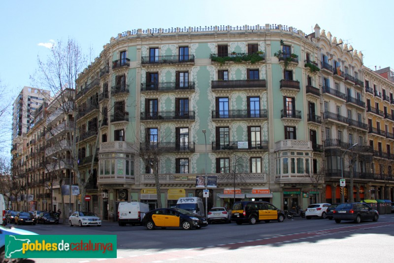 Barcelona - Roger de Flor, 125-127 (Foto: Albert Esteves, 2018) Barcelona - Roger de Flor, 125-127