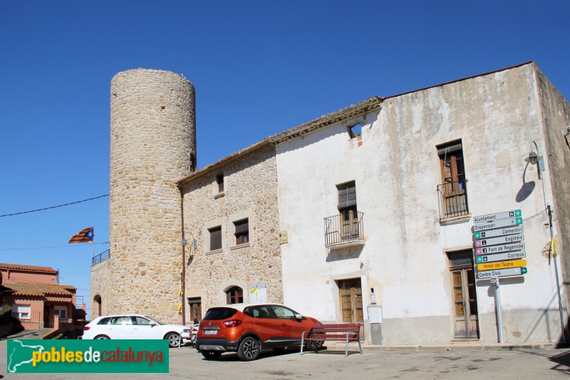 Regencós - Torre de la muralla (Foto: Albert Esteves, 2018) Regencós - Torre de la muralla