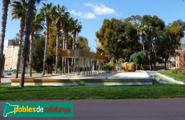 Barcelona - Font Manuel de Falla (Foto: Graciel·la Vidal, 2018) Barcelona - Font Manuel de Falla