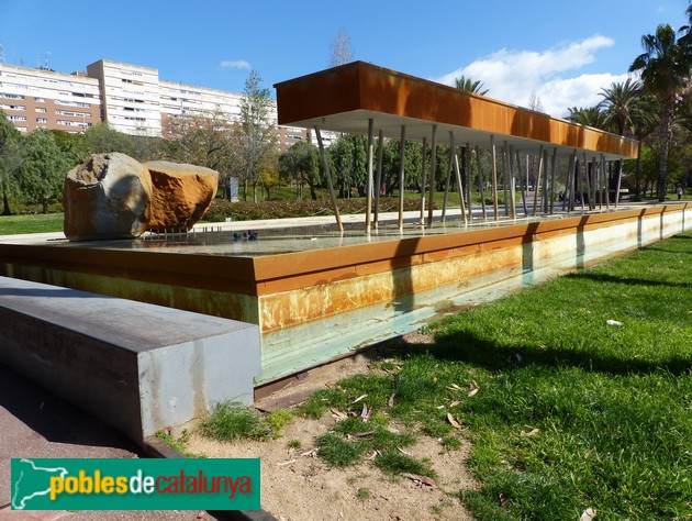 Barcelona - Font Manuel de Falla (Foto: Graciel·la Vidal, 2018) Barcelona - Font Manuel de Falla