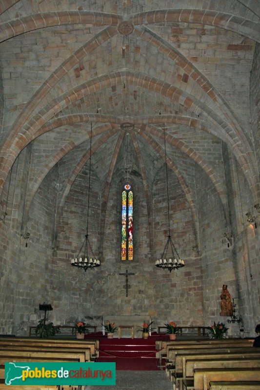 Pals - Església de Sant Pere (Foto: Albert Esteves, 2018) Pals - Església de Sant Pere