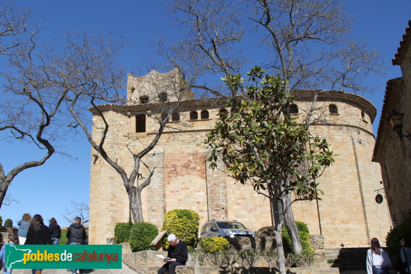 Pals - Església de Sant Pere (Foto: Albert Esteves, 2018) Pals - Església de Sant Pere