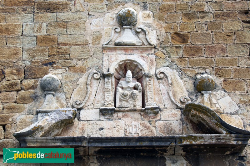 Pals - Església de Sant Pere (Foto: Albert Esteves, 2016) Pals - Església de Sant Pere