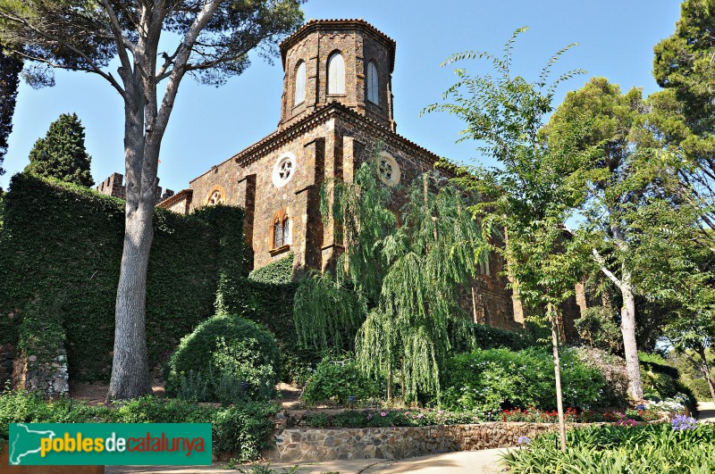Palafrugell - Cap Roig, castell (Foto: Alberto González Rovira, 2018) Palafrugell - Cap Roig, castell