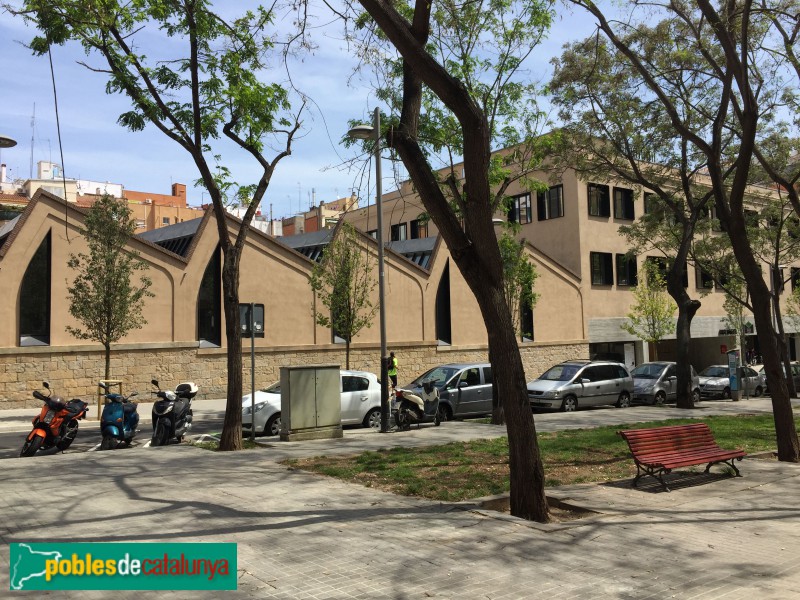 Barcelona - Biblioteca Montserrat Abelló (Foto: Albert Esteves, 2018) Barcelona - Biblioteca Montserrat Abelló