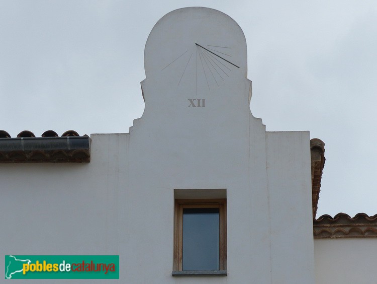 Rellotge de sol de ponent (Foto: Graciel·la Vidal, 2018) Rellotge de sol de ponent