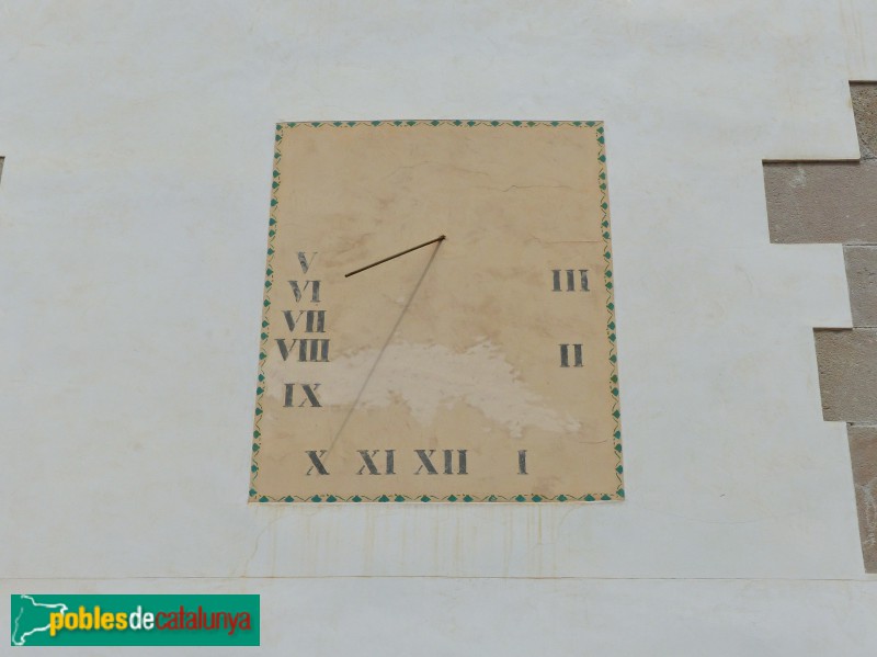 Rellotge de sol (Foto: Graciel·la Vidal, 2018) Rellotge de sol