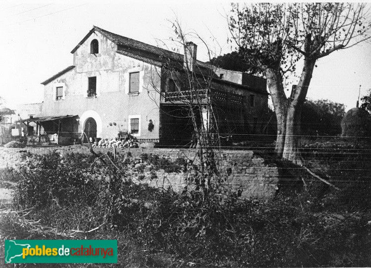 Can Verdaguer (Foto: Arxiu Fotogràfic Centre Excursionista de Catalunya. Josep Bonet, 1913-30) Can Verdaguer