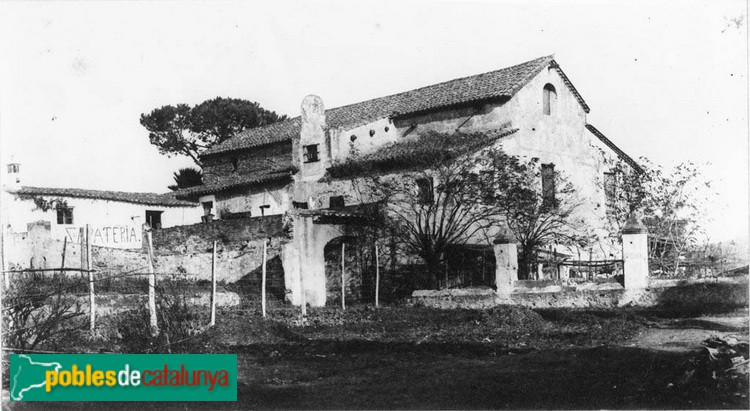 Can Verdaguer (Foto: Arxiu Fotogràfic Centre Excursionista de Catalunya. Timoteu Colomines, 1927) Can Verdaguer