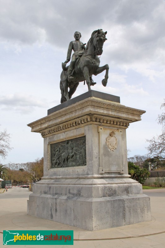 Barcelona - Parc de la Ciutadella - Monument a Prim (Foto: Albert Esteves, 2018) Barcelona - Parc de la Ciutadella - Monument a Prim