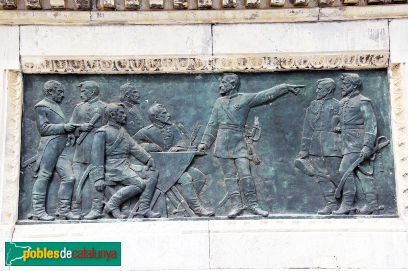 Barcelona - Parc de la Ciutadella - Monument a Prim (Foto: Albert Esteves, 2018) Barcelona - Parc de la Ciutadella - Monument a Prim
