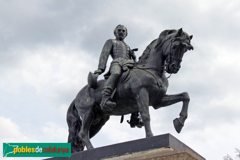 Barcelona - Parc de la Ciutadella - Monument a Prim (Foto: Albert Esteves, 2018) Barcelona - Parc de la Ciutadella - Monument a Prim