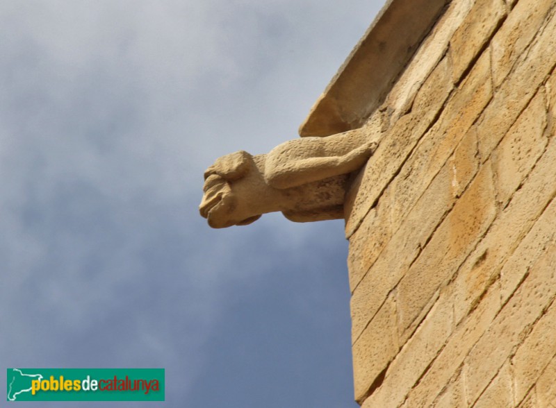 Vilagrassa - Gàrgola del campanar (Foto: Albert Esteves, 2018) Vilagrassa - Gàrgola del campanar