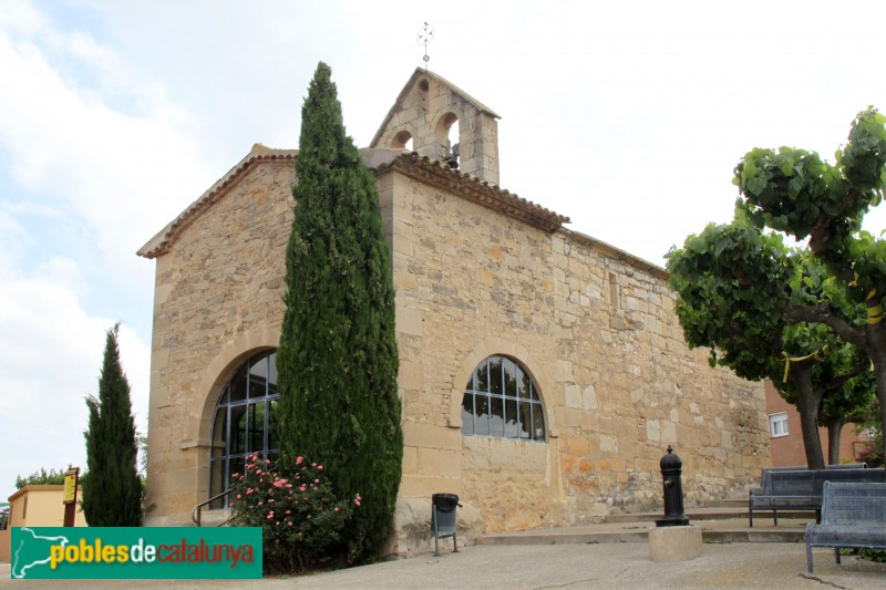 Vilagrassa - Església de la Mare de Déu del Roser (Foto: Albert Esteves, 2018) Vilagrassa - Església de la Mare de Déu del Roser