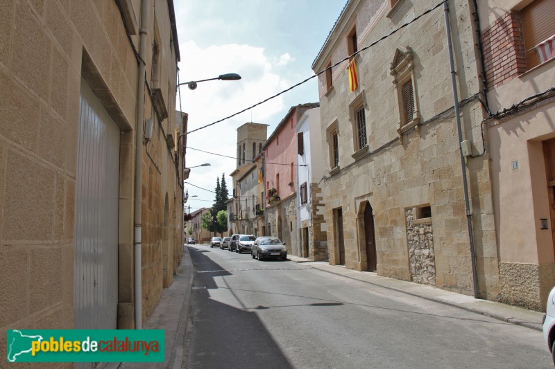 Vilagrassa - Carrer d'Anglesola (Foto: Albert Esteves, 2018) Vilagrassa - Carrer d'Anglesola