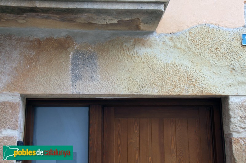 Preixana - Llinda, 1761 (Foto: Albert Esteves, 2018) Preixana - Llinda, 1761